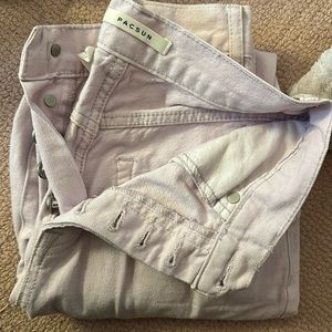 pacsun high-rise, straight jeans